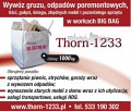 Wywóz gruzu w workach Big Bag